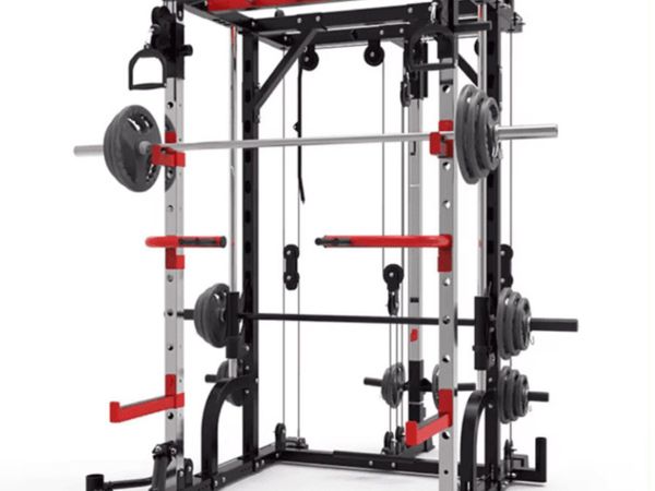 Full smith cage with dual pulley system - Main image
