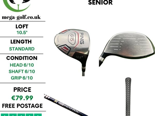 Ping G15 Driver / 10.5° / BiMatrx RXi A Senior - Main image