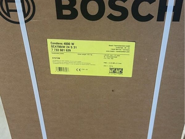 Bosch 24KW system LPG Boiler - Main image