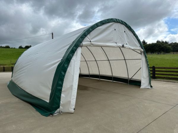 New 20ft Dome Storage Shelter **Online Auction** - Main image