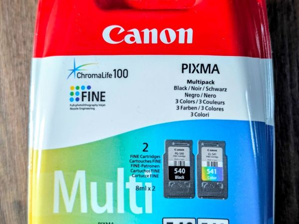 Canon 540 and 541 printer ink pack - Main image