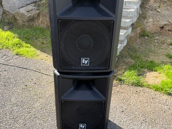 Electro Voice SX 300 12" Passive Speakers with covers - Main image