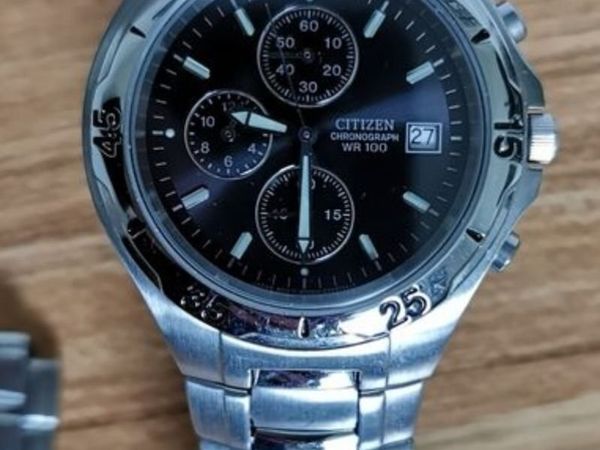 Citizen Chronograph WR100 high quality mens watch - Main image