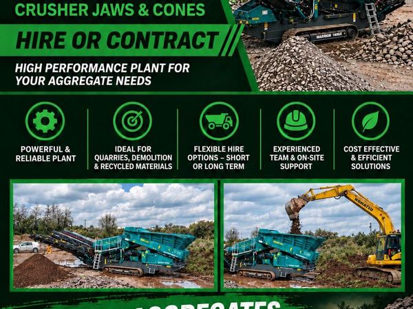 Crusher And Screener Hire - Main image