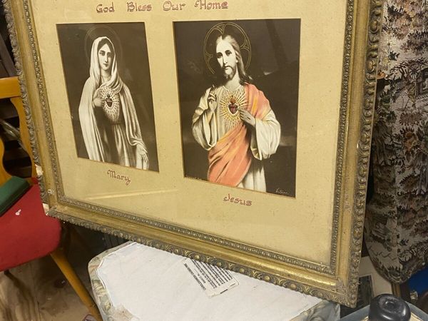 Vintage religious picture - Main image