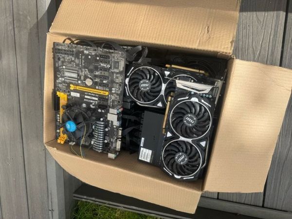 PC / Parts Bundle – 3× Biostar TB85 3× RX 570 8GB - Main image