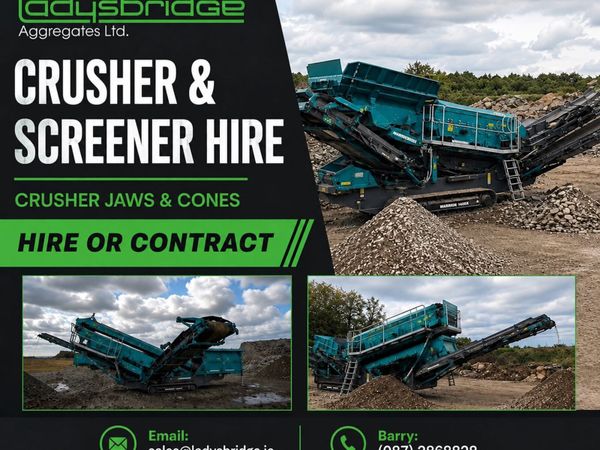 Crusher And Screener Hire - Main image