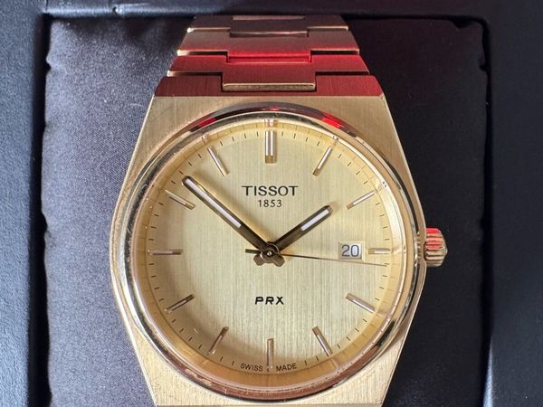 Tissot PRX Quartz Gold— Full Set - Main image