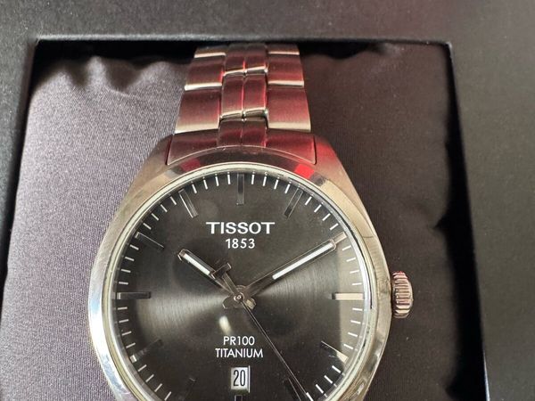 Tissot PR 100 Titanium, anthracite dial FULL SET - Main image