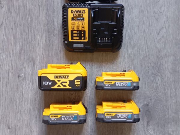DeWalt Batteries & Charger (New) - Main image
