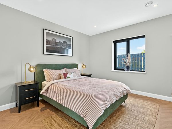 Arnold Bed Frame | Double | 4ft6 | Green - Main image