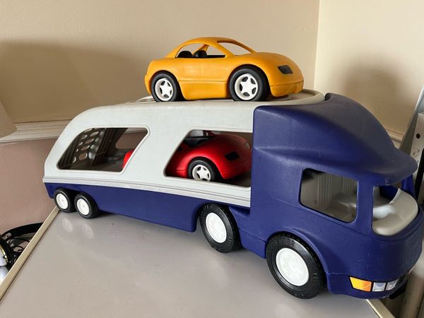 Vintage Little Tikes Big Car Carrier Truck - Main image