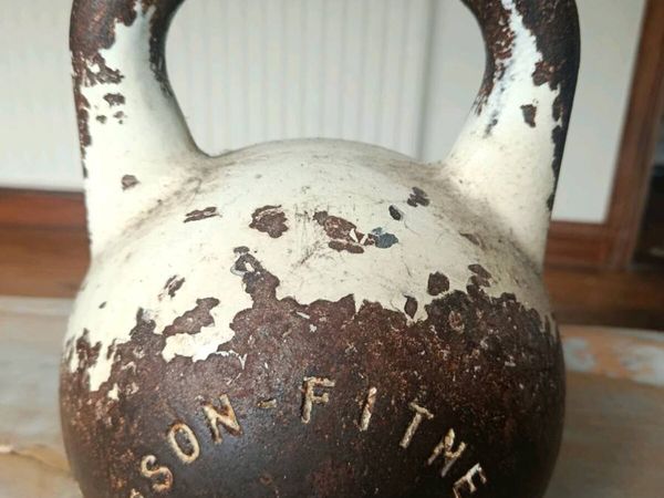 Antique kettlebell 14kg - Main image