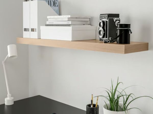 IKEA Lack Floating Shelves - White Oak - Main image