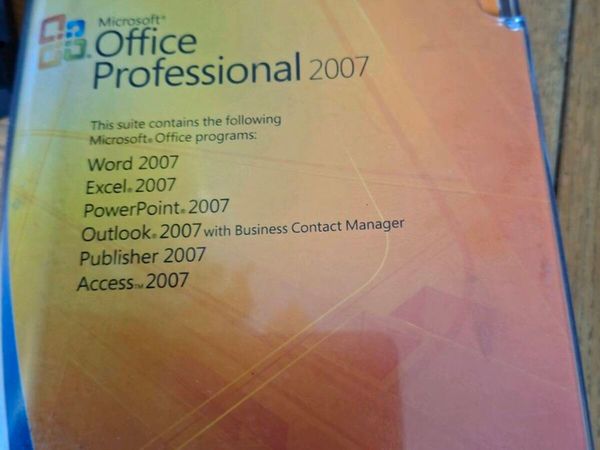 Microsoft Office Professional 2007 - Main image