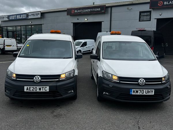 CHOICE OF 2 Volkswagen Caddy 2020 Vans - Main image