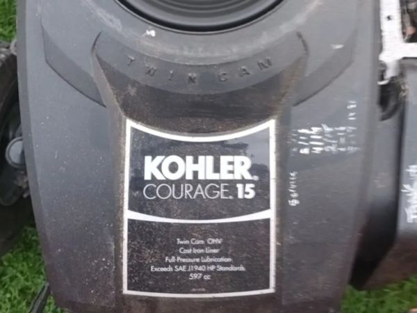 Ride on lawnmower - Main image