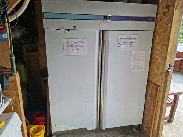 Professional Double Door Stainless Steel Fridge - Main image