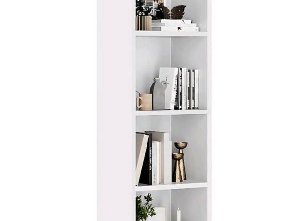 Brand New Bookcase White 6 Tier - Main image
