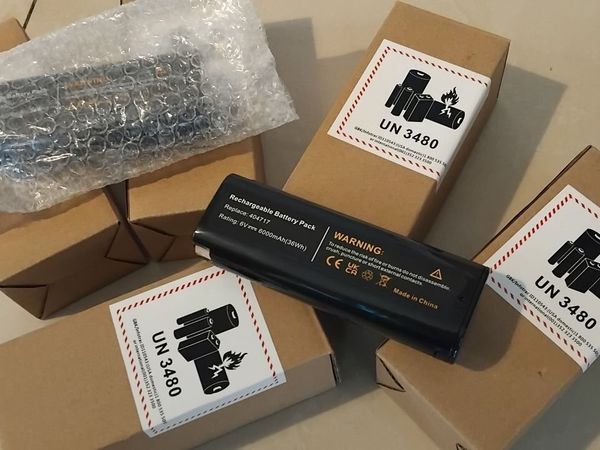 Brand New Paslode Replacement Batteries 6V 6.0Ah - Main image
