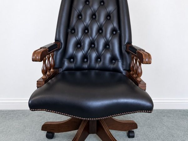 Chesterfield Traditional Handcrafted Office Chair - Main image