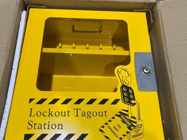 Yellow Lockout Cabinet - Main image