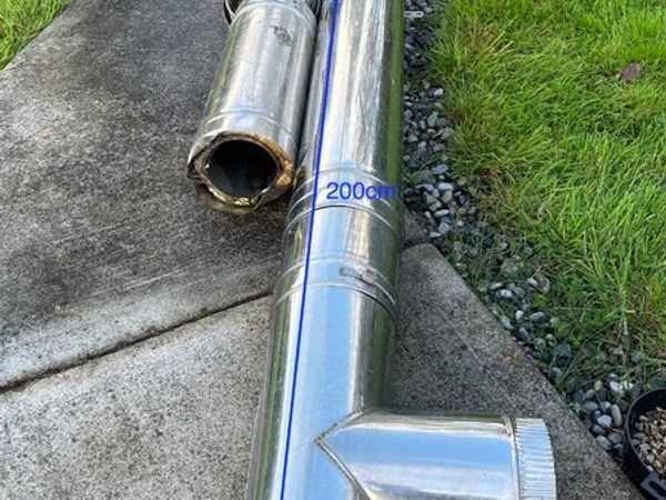 Flue _ twin walled, insulated - Main image