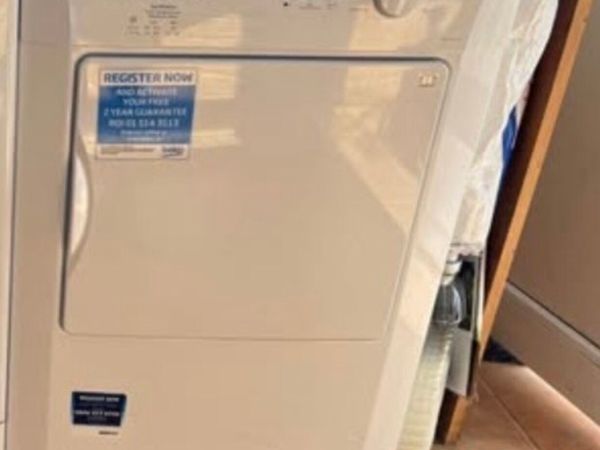 Dryer vented by  Flexible pipe outside - Main image