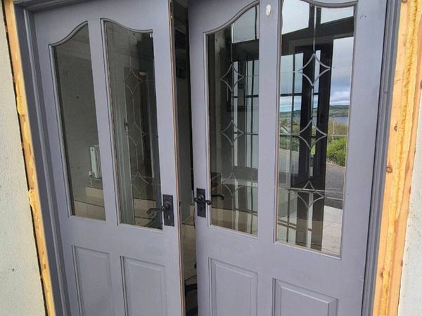 Timber glazed doors for sale - Main image