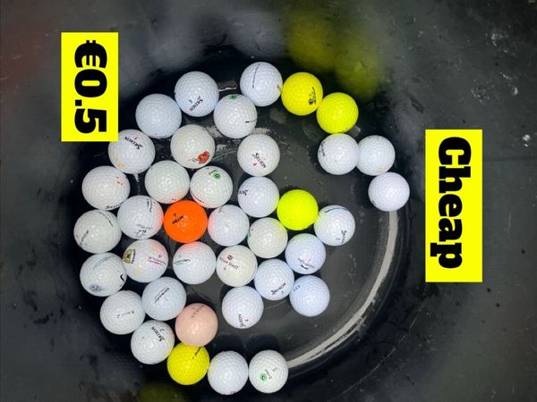 used golf balls-premium brands- from €0.5 - Main image