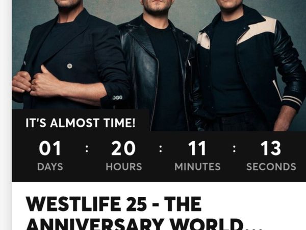 Westlife tickets - Main image