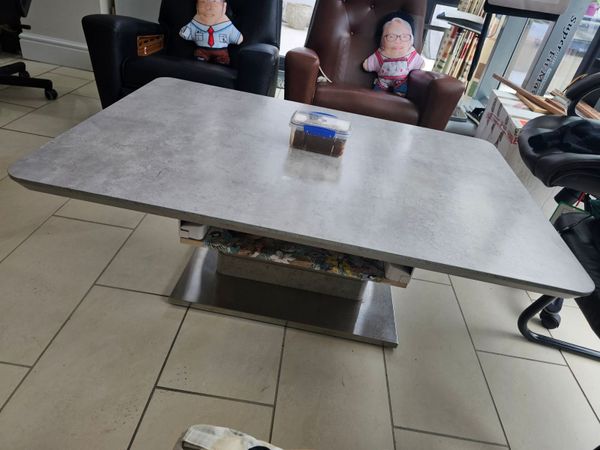 Height-adjustable dinner-coffee Table - Main image