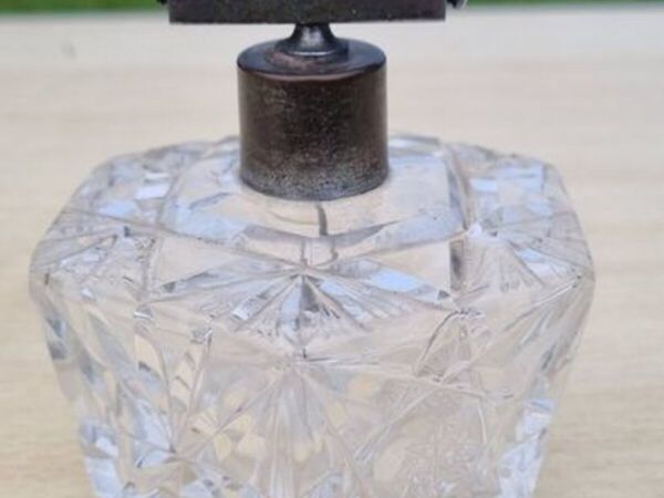 Vintage Crystal Perfume Bottle - Main image
