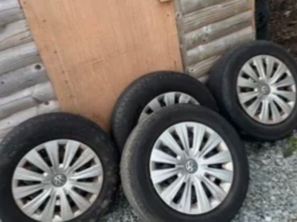 R15 Hanckook tyres VW caddy golf seat skoda - Main image