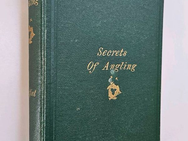 The Secrets of Angling 1865 - Antique Fishing Book - Main image