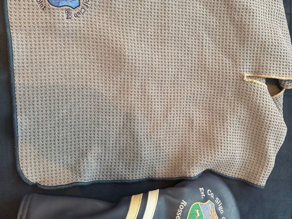 Golf towel & headcover - Main image