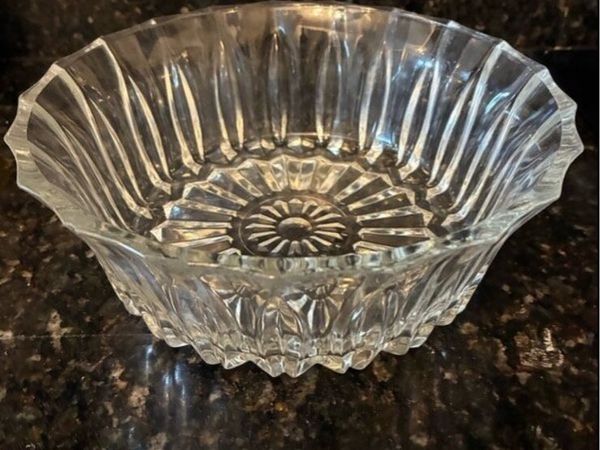 Vintage Italian Crystal Bowl - Main image
