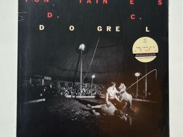 Fontaines D.C. Dogrel LP - Transparent Red Vinyl - Main image