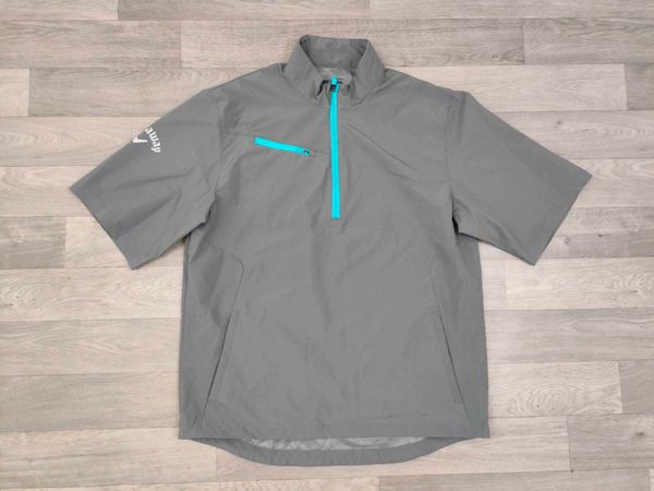 Callaway Half Zip Golf Windbreaker Jacket Top L - Main image
