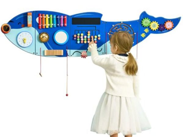 Orca Activity Wall Busy Board Panels,12 Activities - Main image