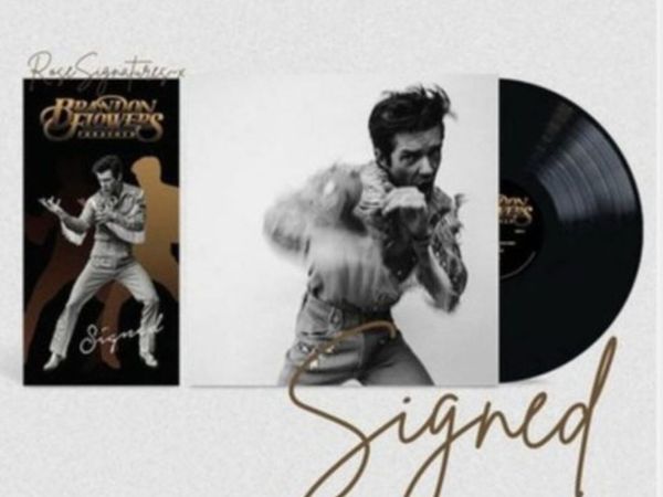 Brandon Flowers The Killers - THRASHER - Signed LP - Main image