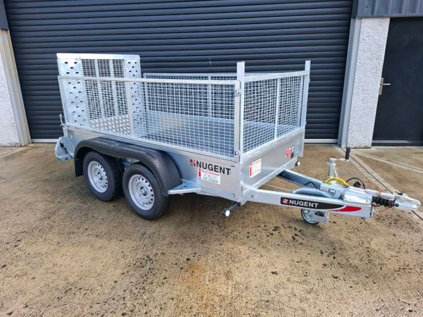 New Nugent 8ft 4" x 4ft 2" general purpose trailer - Main image