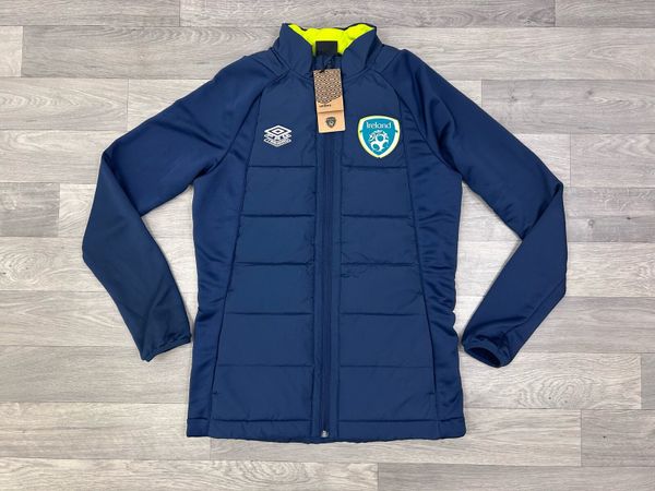 NEW Umbro Ireland Padded Jacket Mens Small - Main image