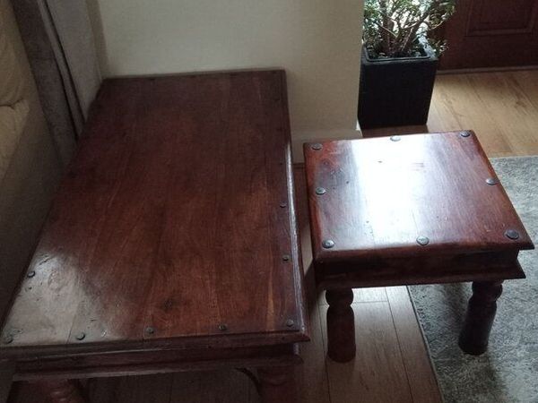 Tables, bedside locker & rug - Main image