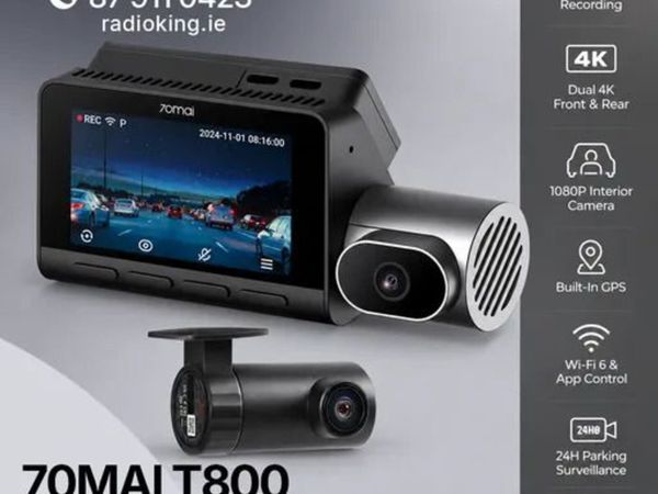 70mai T800 4K Dash Cam - Main image