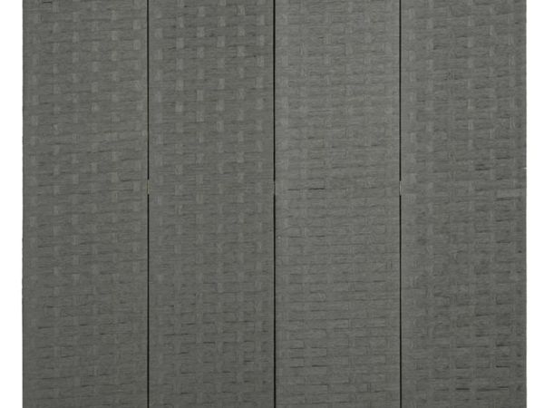 4-Panel Room Dividers, Wave Fibre Freestanding Fol - Main image