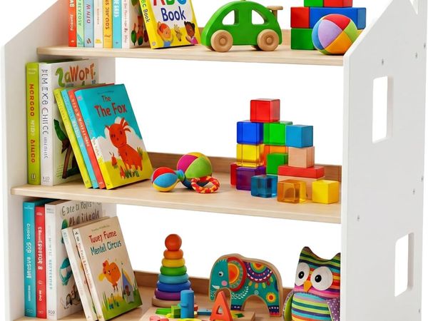 Kids' House-Shaped Bookcase - Main image