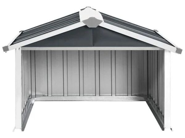 Garden Robot Lawnmower Shed 92x97x63 cm Galvanised - Main image