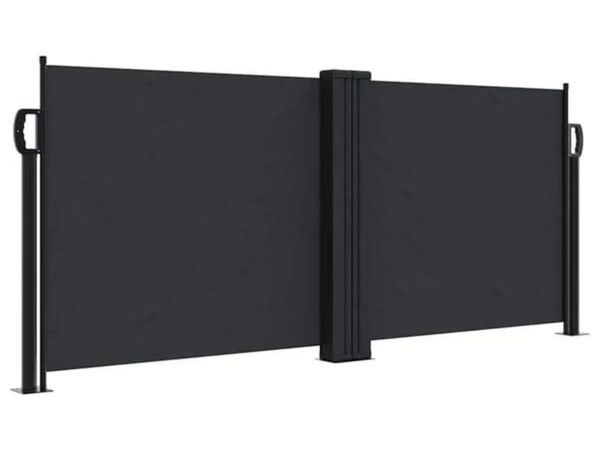Retractable Side Awning Black 100x600 cm

Descript - Main image