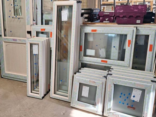 CREAM PVC WINDOWS +DOORS IN STOCK W23F6C1 WPVCLTD - Main image